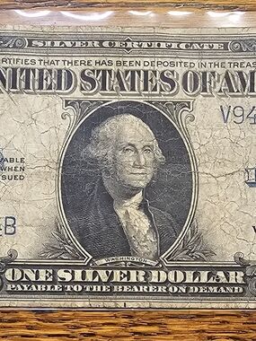1923 Silver Certificate Banknote,Also Known As The HORSE BLANKET.